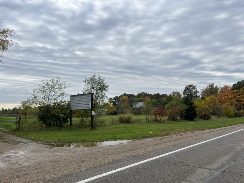 M-60 Drive-In Theatre - Still There Oct 22 2023 (newer photo)